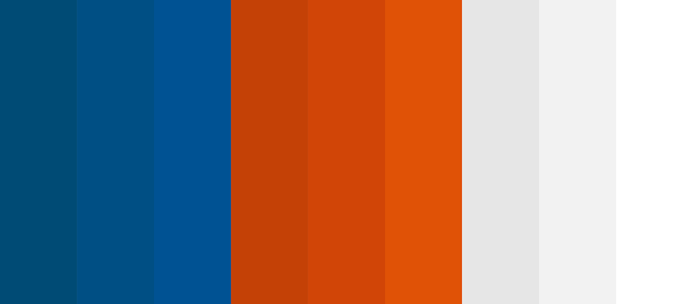 Gradient graphic with blue, orange and white lines