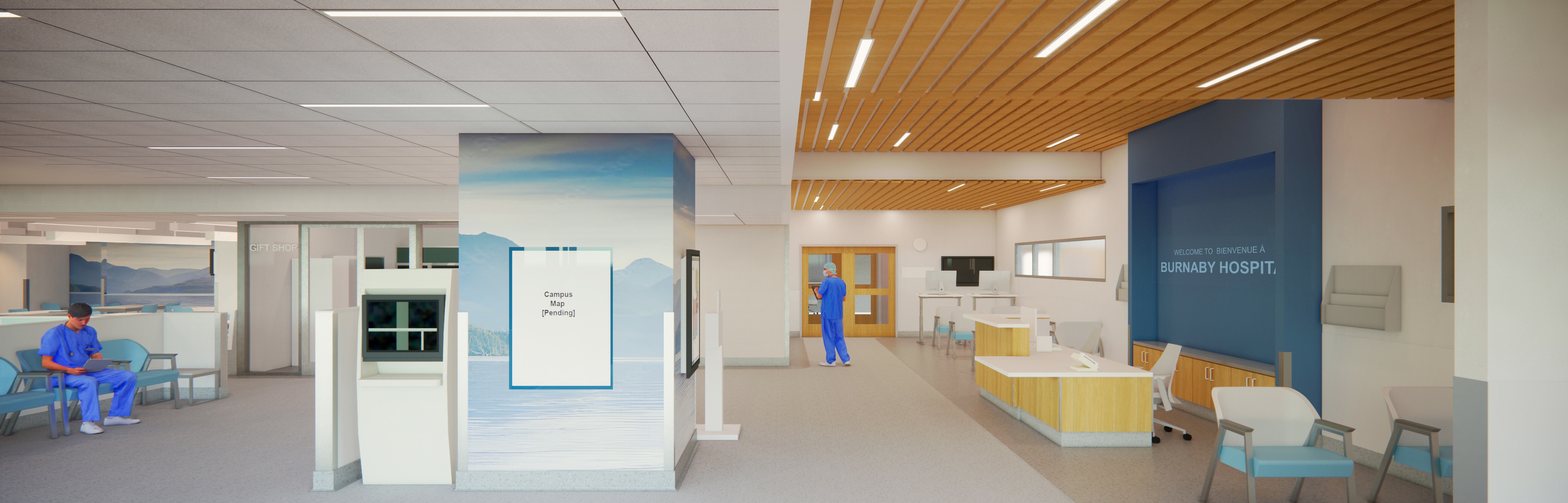 Burnaby Hospital Lobby