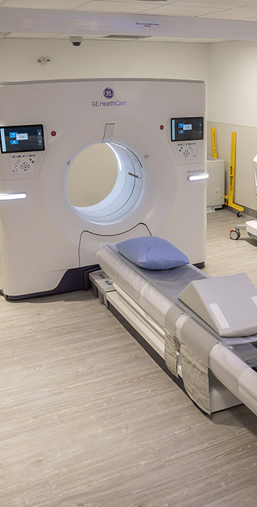 CT scanner at the new Langley Urgent and Primary Care Centre