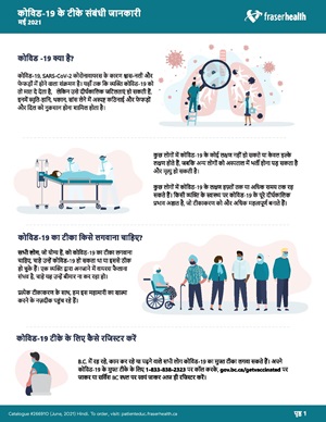 COVID-19 resources in Hindi - Fraser Health Authority
