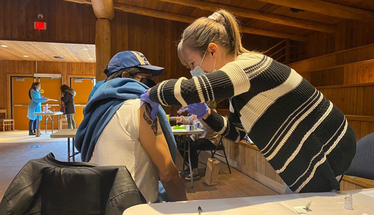 We have begun our dedicated immunization clinics for our most Rural and Remote First Nations communities in the Fraser Canyon.