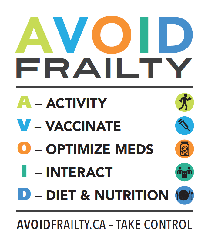 Healthy aging and frailty prevention - Fraser Health Authority