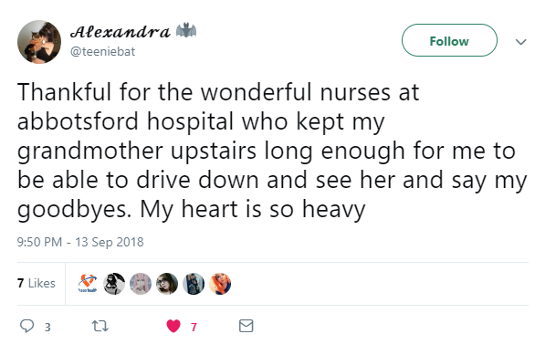 Abbotsford Hospital high five