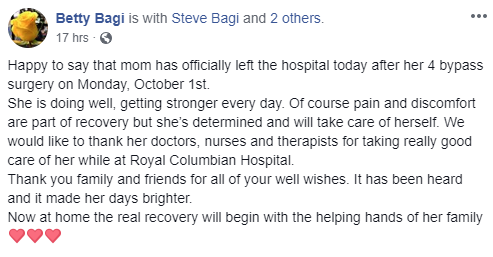 Royal Columbian Hospital high five