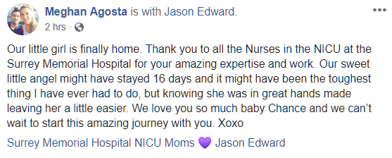 High five your health care provider - Surrey Memorial Hospital November 22