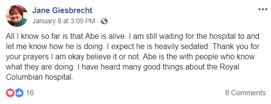 Royal Columbian Hospital high five, January 8, 2019