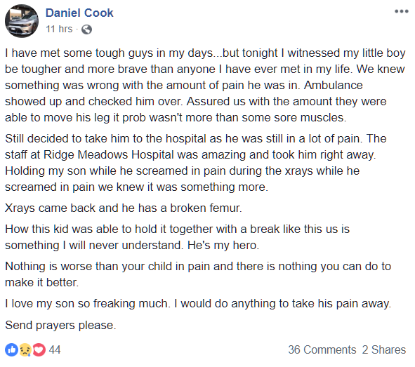 High five Facebook - Ridge Meadows Hospital