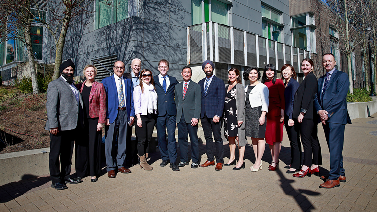 Minister of Health Adrian Dix at the announcement for the launch of three primary care networks and the opening of the new Burnaby Urgent and Primary Care Centre.