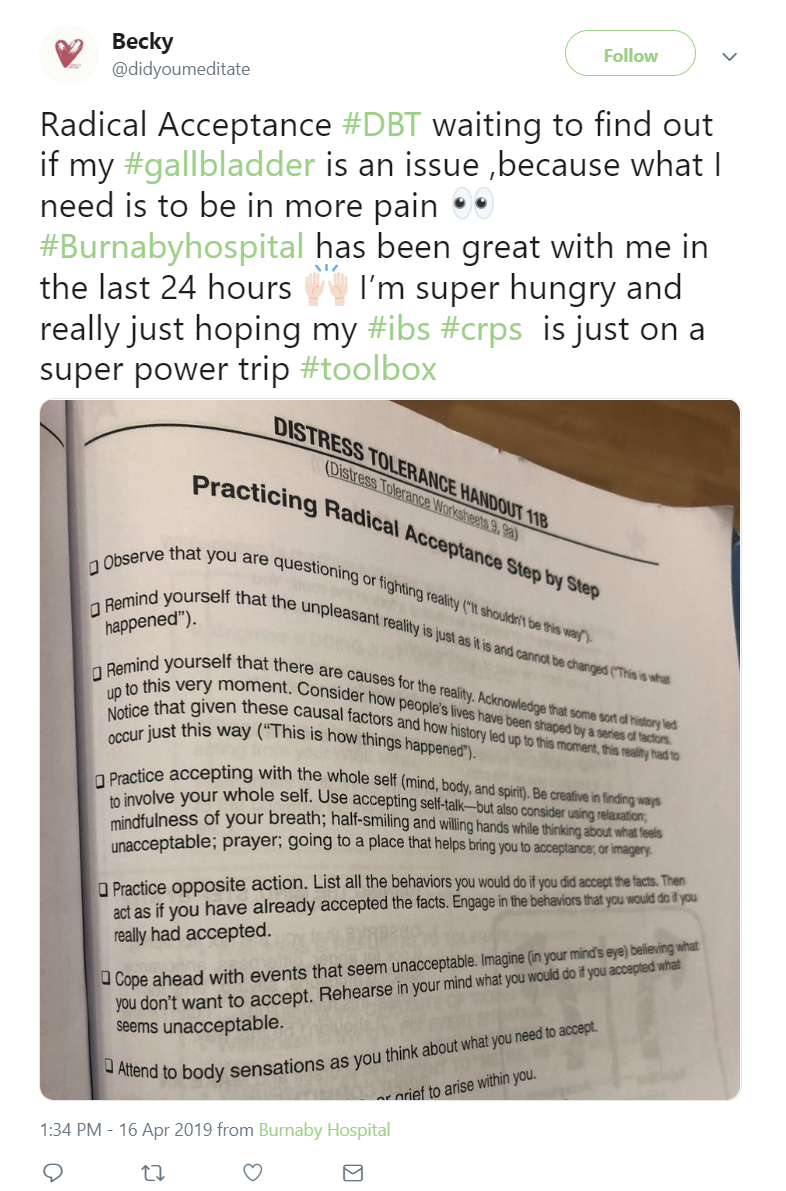 Burnaby Hospital high five on Twitter