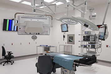 Peace Arch Hospital work completed.