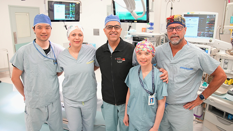 Dr. Chuck Wen, Dr. Nazgol Seyednejad, Dr. Ahmad Ashrafi, Dr. Sharon Ong, Dr. James Bond