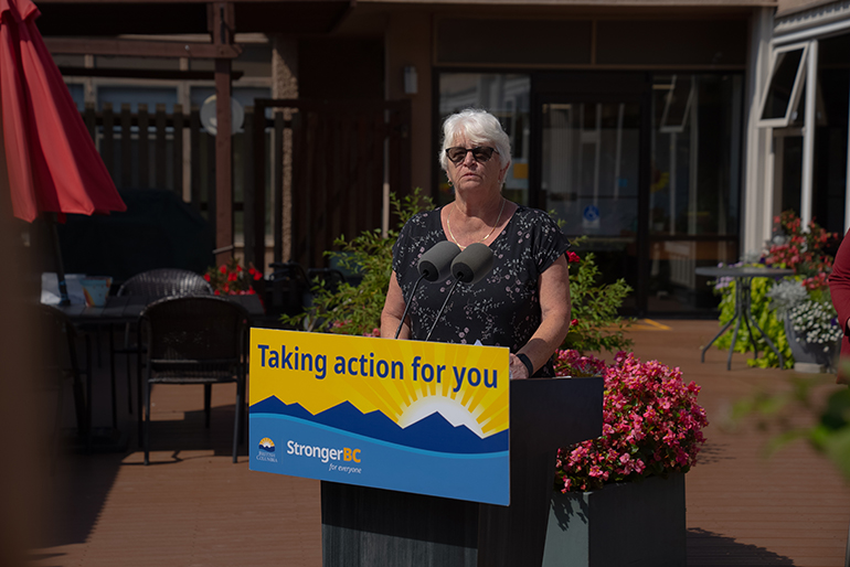Sylvia Pranger, chair, Fraser Valley Regional Hospital District (FVRHD)