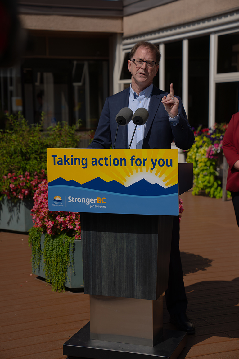 Health Minister Adrian Dix