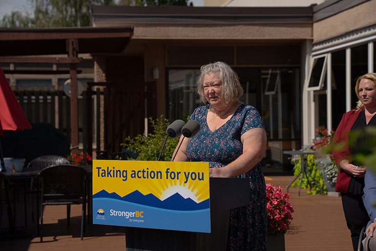 Ruth Haggerty, family member of Bradley Centre resident