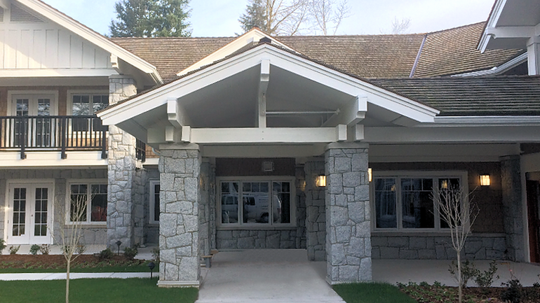 Front of Holmberg House