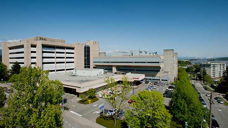 View of Royal Columbian Hospital