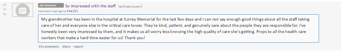 Screenshot of Kita151's post on Reddit