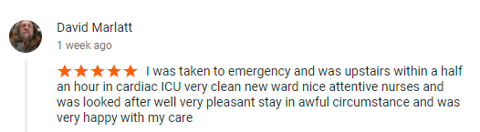 Screenshot of David Marlatt's review on Google