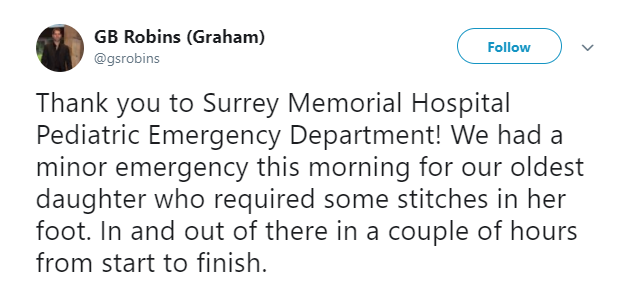 Screenshot of GB Robin's post on Twitter