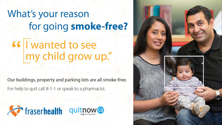 What S Your Reason For Going Smoke Free Fraser Health Authority