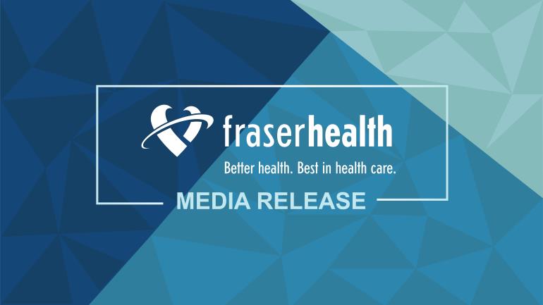 Fraser Health information bulletin graphic