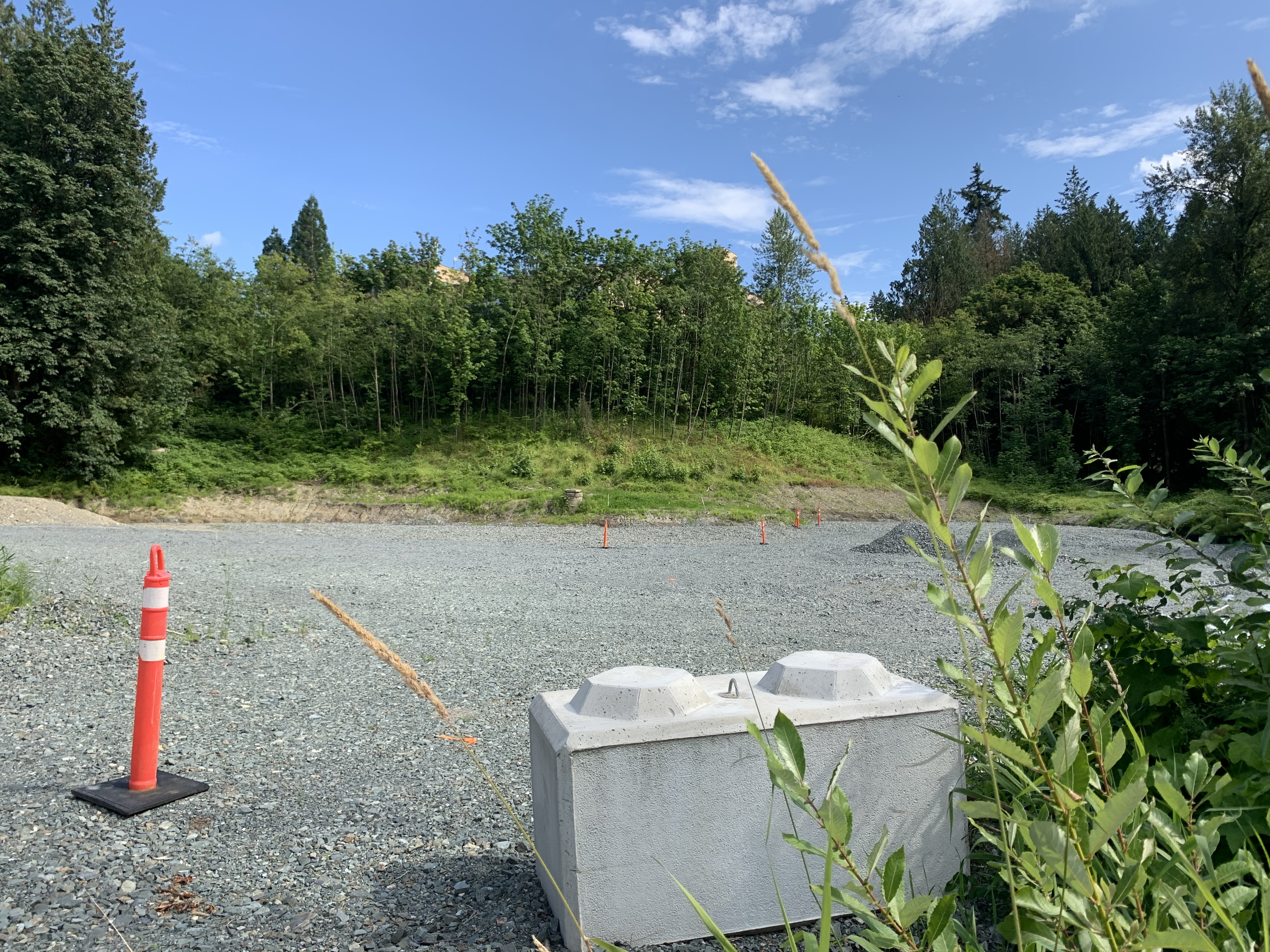 site where Langley Hospice will be built