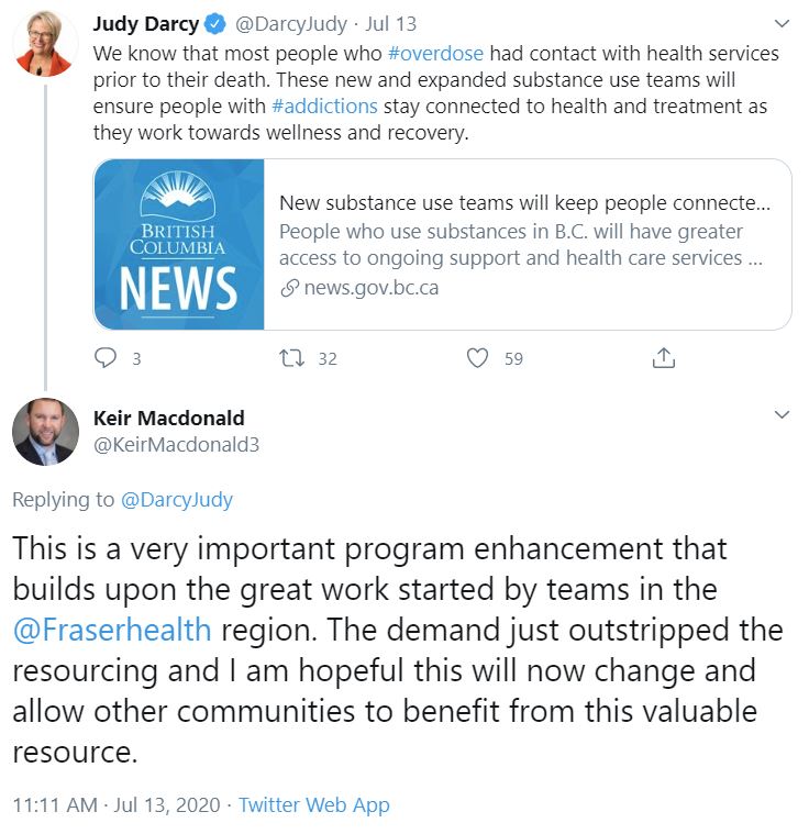 Screengrab of Keir Macdonald tweet