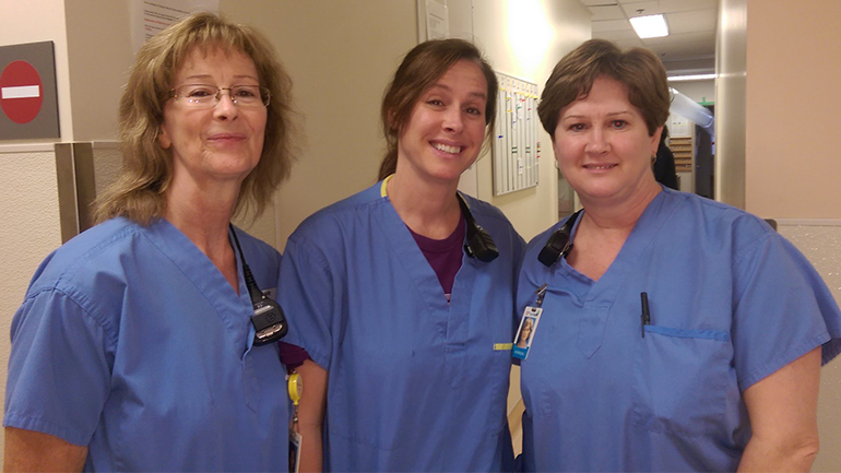The Porter Sisters (from the left to right: Kelly, Kris and Korreen)