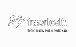 Black and white outlined logo