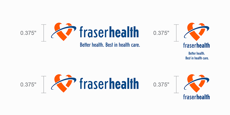 Examples of logo size