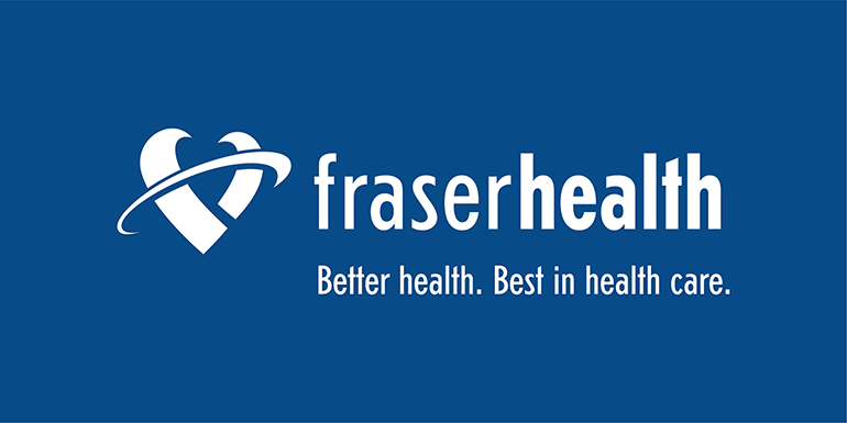 White Fraser Health Logo