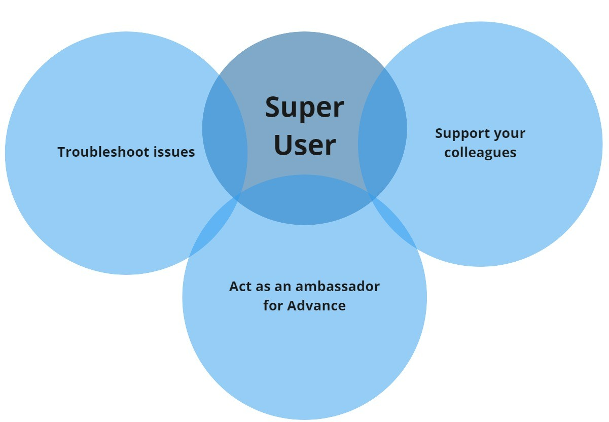 Super User diagram showing golive roles