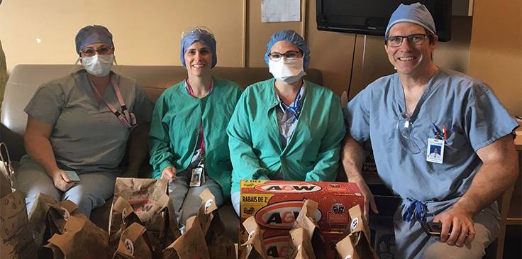 Peace Arch Hospital Foundation Food Donations