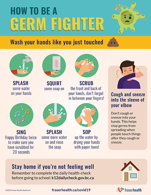 How to be a germ fighter