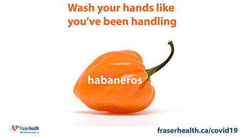 Wash your hand like you've been cutting habaneros