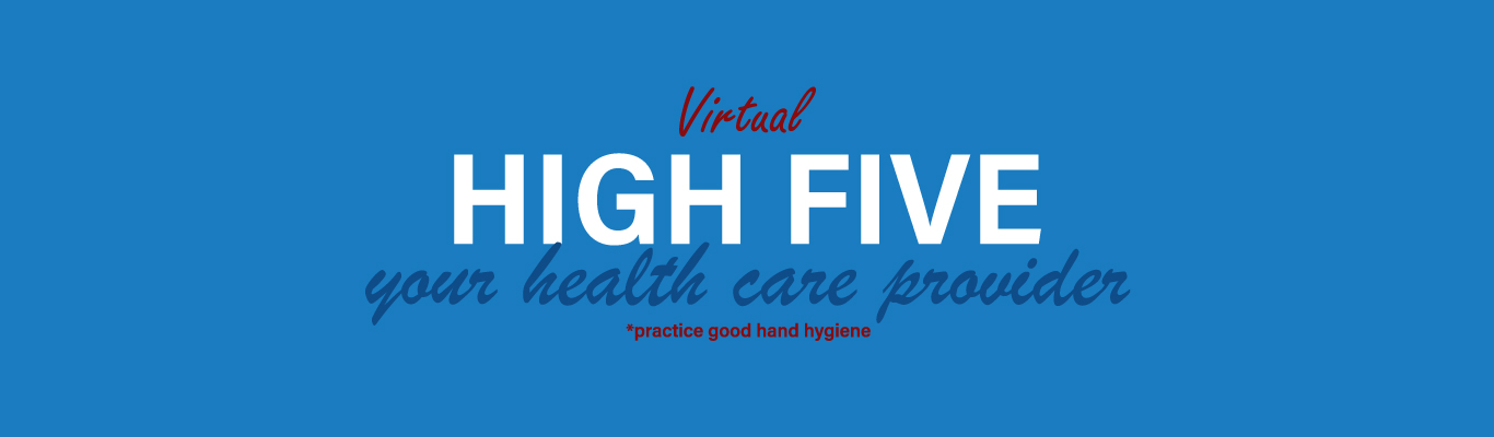 High five banner