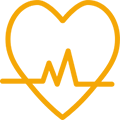 Heart health icon