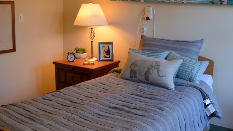 Guildford Seniors Village resident room