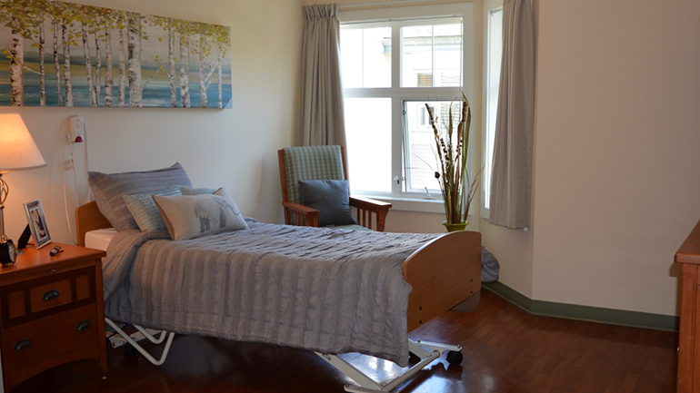Guildford Seniors Village resident room
