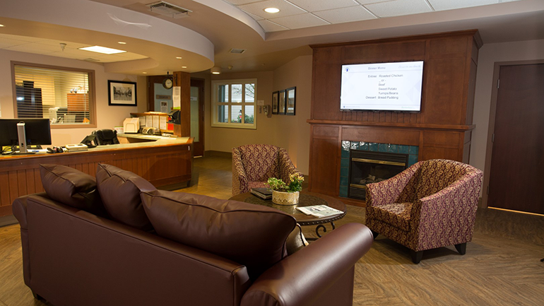 Guildford Seniors Village resident room