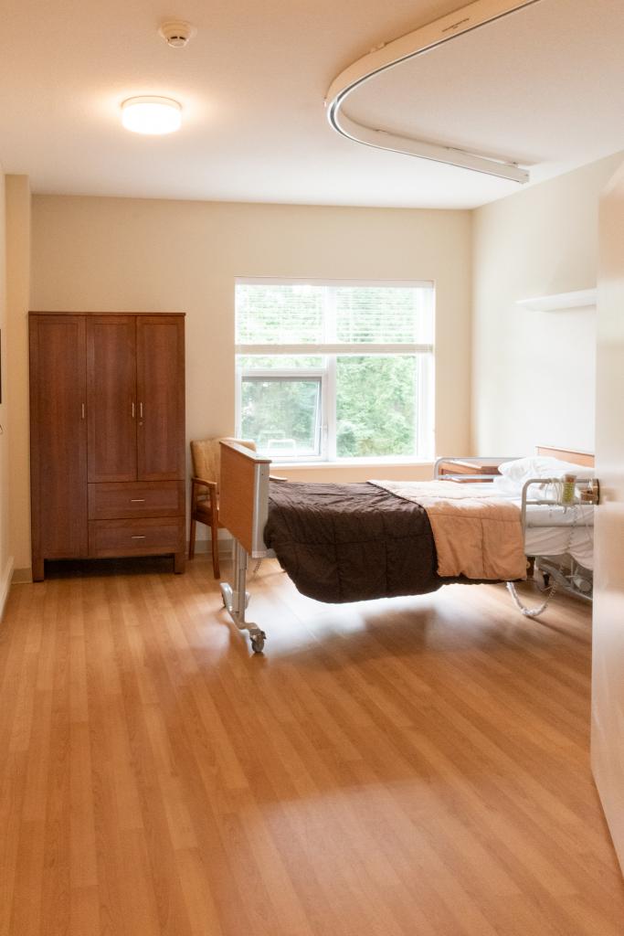 Evergreen Baptist Care Society resident room