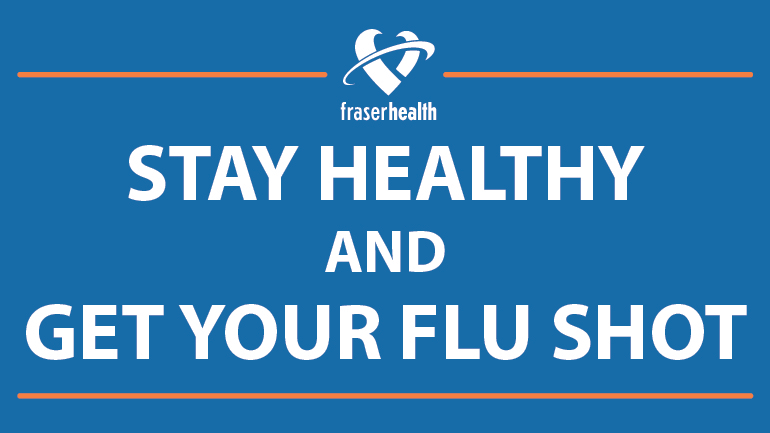 Stay healthy and get your flu shot