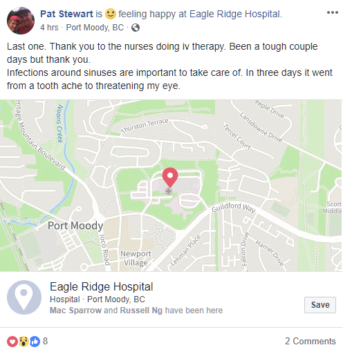 High Five  on Facebook - Eagle Ridge Hospital 