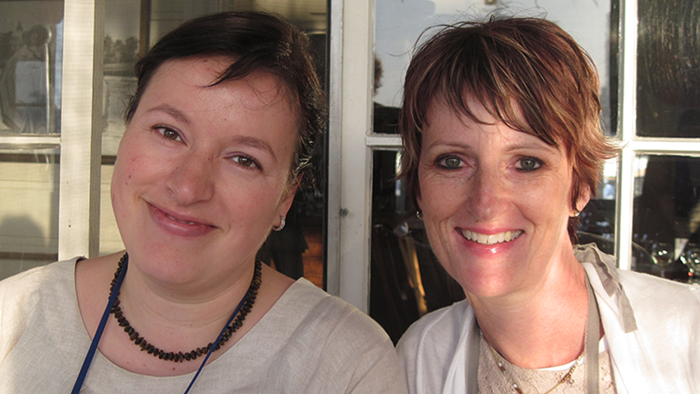 Anna Kazimirchik and Jill Nelson