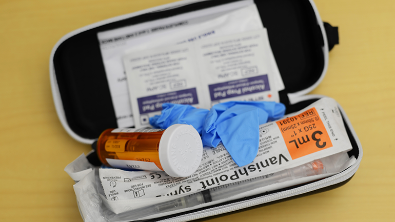 Open Naloxone Kit