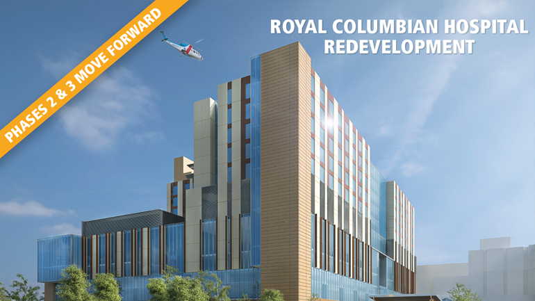 Rendered Image of Royal Columbian Hospital