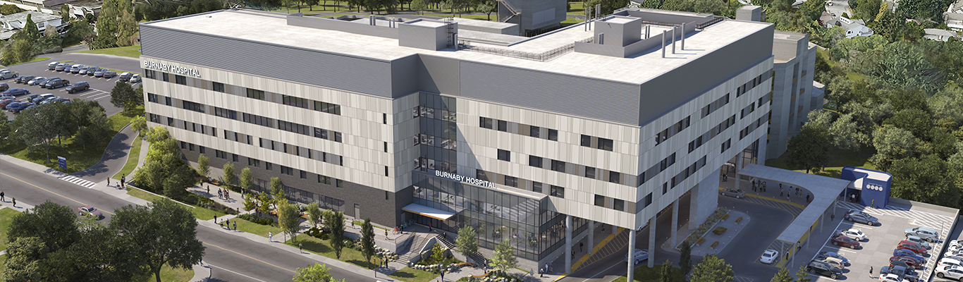 Burnaby Hospital Technical Submission Exterior Aerial