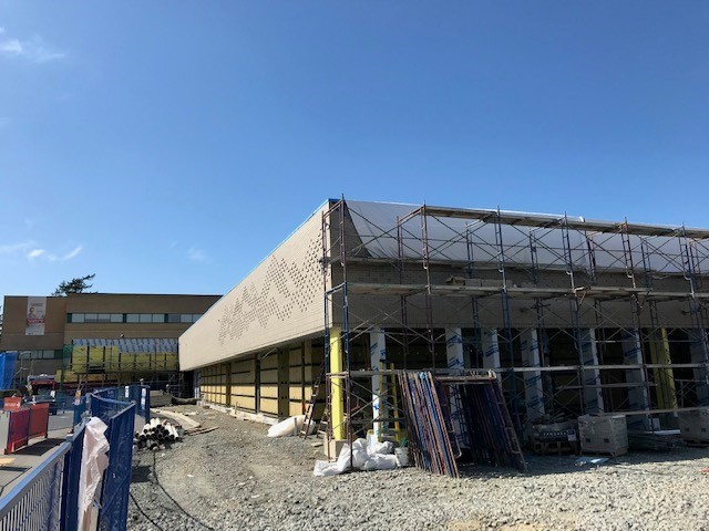 Emergency department brickwork