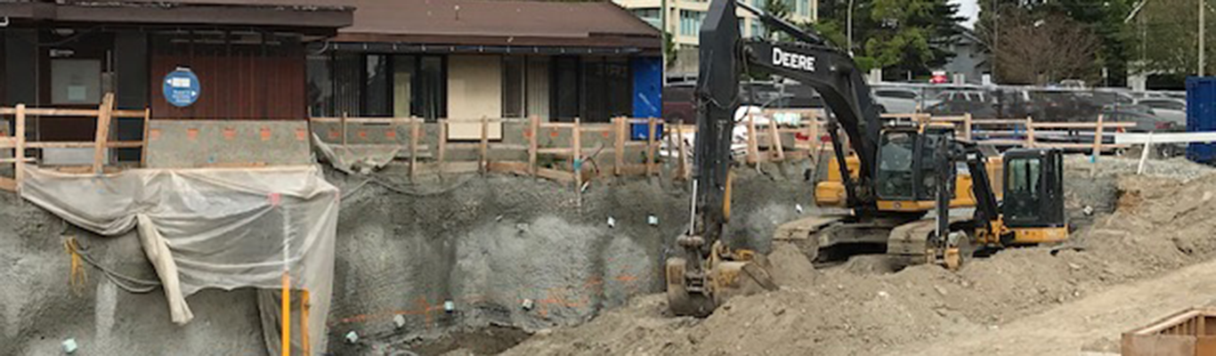 Peach Arch Hospital construction
