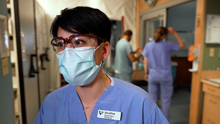 Serafina Chau, Respiratory Therapist, Royal Columbian Hospital Serafina Chau